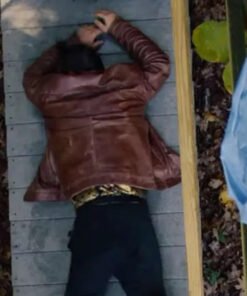 Camp Hideout Josh Inocalla Brown Leather Jacket