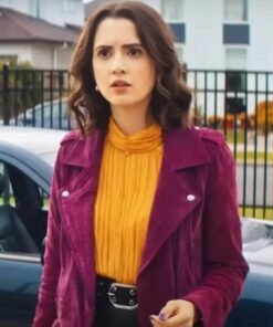 Choose Love 2023 Laura Marano Suede Jacket