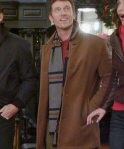 Christmas Couples Retreat 2023 Sherrod Taylor Brown Coat