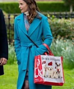 Christmas In Notting Hill 2023 Sarah Ramos Coat