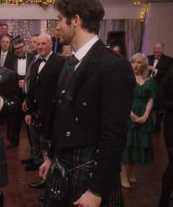 Christmas In Scotland 2023 Dominic Watters Black Blazer