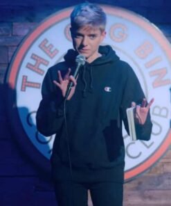 Feel Good Mae Martin Black Fleece Hoodie