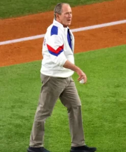 George Bush Texas Bomber 2023 Jacket
