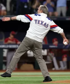 George Bush Texas Bomber Jacket 2023