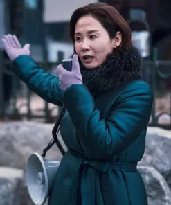 Geum-ae 2023 Concrete Utopia Green Trench Coat