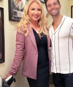 Holiday Twist 2023 Stephanie Garvin Pink Blazer