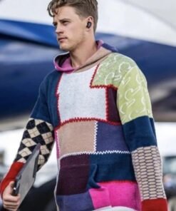 Joe Burrow Color Block Hoodie