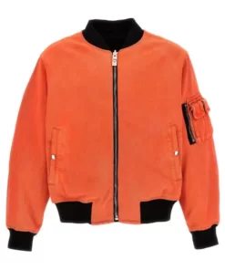 Joe Burrow Orange Bomber Jacket