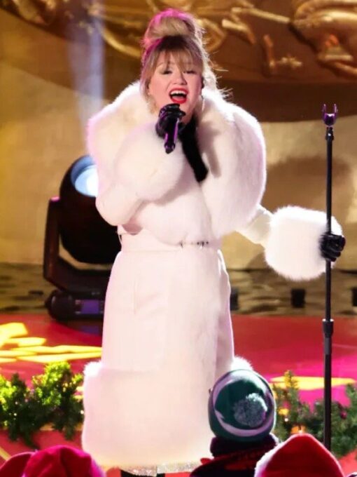 Kelly Clarkson Rockefeller Center 2023 Coat