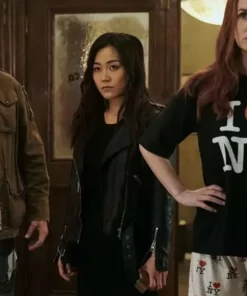 Kimiko Miyashiro The Boys S03 Leather Jacket