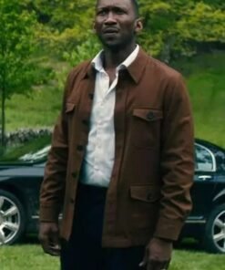 Leave the World Behind 2023 Mahershala Ali Brown Suede Jacket