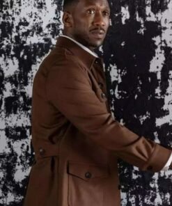 Leave the World Behind Mahershala Ali Brown Suede Jacket