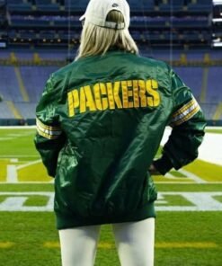 Liv Morgan Green Bay Packers SatinJacket