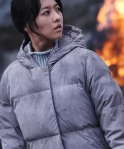 Movie Concrete Utopia Myeong-hwa Long Puffer Coat