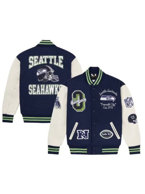 NFL Seattle Seahawks OVO Letterman Jacket