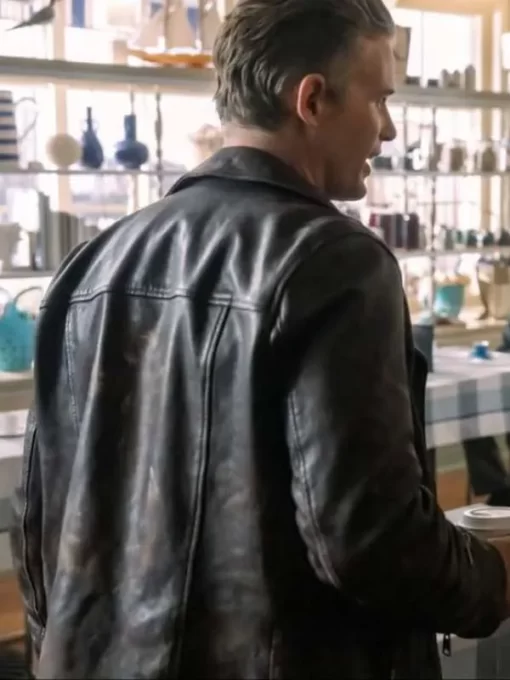 Nick Oates The Way Home S01 Leather Jacket 2023