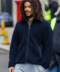 One Love 2024 Bob Marley Blue Jacket