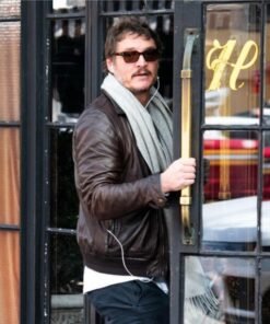 Pedro Pascal Brown Jacket