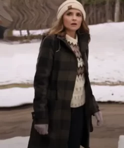 Rachael Leigh Cook Rescuing Christmas Long Coat