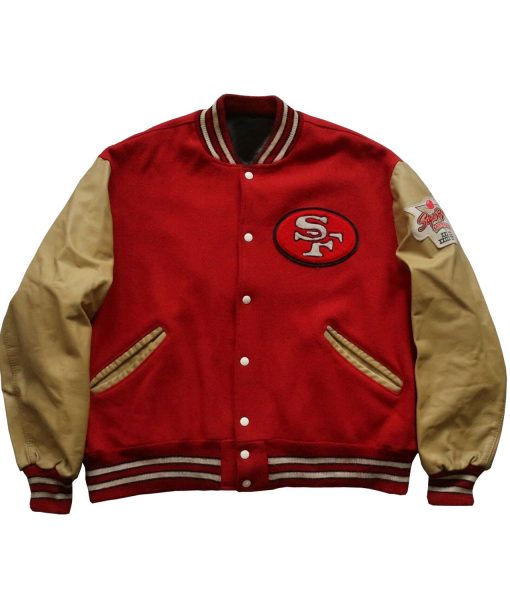 San Francisco 49ers Super Bowl Bomber Jacket