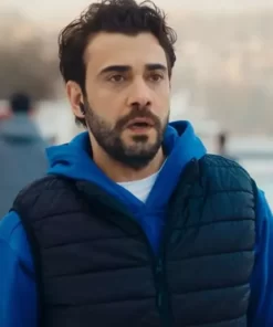 Selim Kiran As The Crow Flies Black Puffer Vest