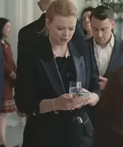 Shiv Roy Succession S04 Black Blazer 2023