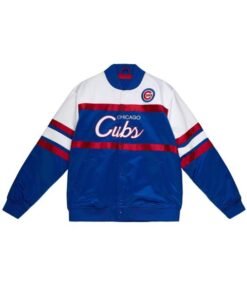 Special Script Chicago Cubs Heavyweight Satin Jacket 2023