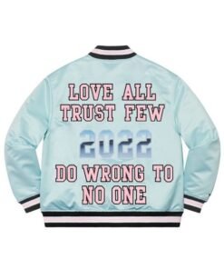 Supreme Love All Trust Few Do Wrong To No One Varsity Jacket