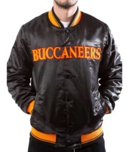 Tampa Bay Buccaneers Black Bomber Jacket