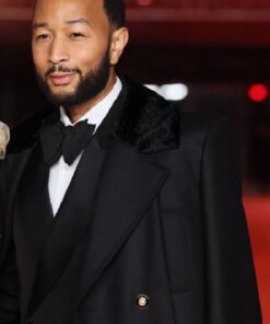 The Academy Gala John Legend Black Coat