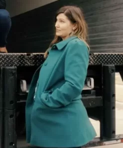 The Great Turkey Town Miracle 2023 Jessica Rae Blue Wool Coat