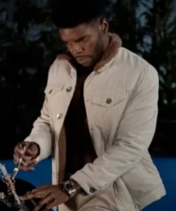 Tian Richards Nancy Drew S02 Shearling Jacket