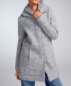 Virgin River S05 Elise Gatien Grey Coat