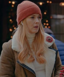 Virgin River S05 Melinda Monroe Brown Shearling Jacket