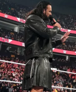 WWE Raw Drew McIntyre Black Jacket
