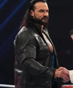WWE Raw Drew McIntyre Leather Jacket