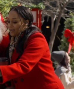 Yes Chef Christmas 2023 Tia Mowry Coat
