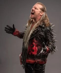 Chris Jericho AEW Jacket With Spikes