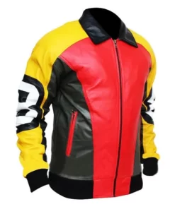 David Puddy 8 Ball Leather Jacket