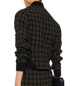 13 Reasons Why S04 Estela de la Cruz Checked Jacket