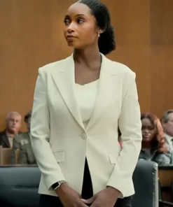 Andrea Freemann The Lincoln Lawyer S02 White Blazer