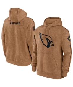 Arizona Cardinals Salute To Service Club Hoodie 2024