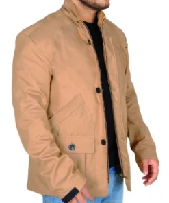Oliver Queen Arrow Brown Cotton Jacket