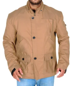 Oliver Queen Arrow Brown Cotton Jacket