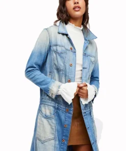 Arrow Season 7 Zoe Ramirez Denim Coat