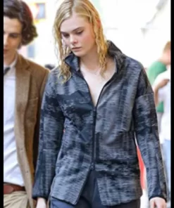 A Rainy Day In New York Elle Fanning Jacket
