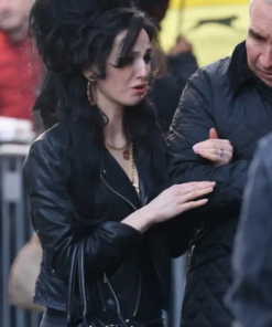 Back To Marisa Abela Leather Jacket