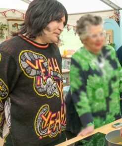 Bake Off Noel Fielding YEAH YEAH YEAHS Snake Jumper 2024
