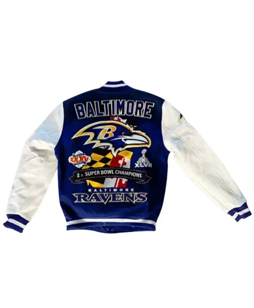 Bartel Baltimore Ravens NFL Varsity Jacket With Patches 2024