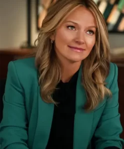 Becki Newton The Lincoln Lawyer S02 Green Blazer